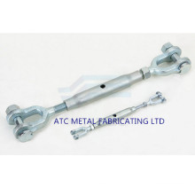 DIN 1478 Turnbuckle with Forged Forks Clevis Jaws